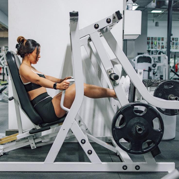 Modern gym interior with professional training equipment